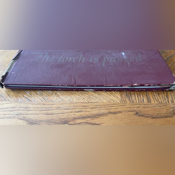 VINTAGE 1960 The Torch is Passed JFK Hardcover AP Presidential Assassination - Picture 3 of 7